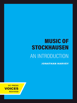 cover image of The Music of Stockhausen